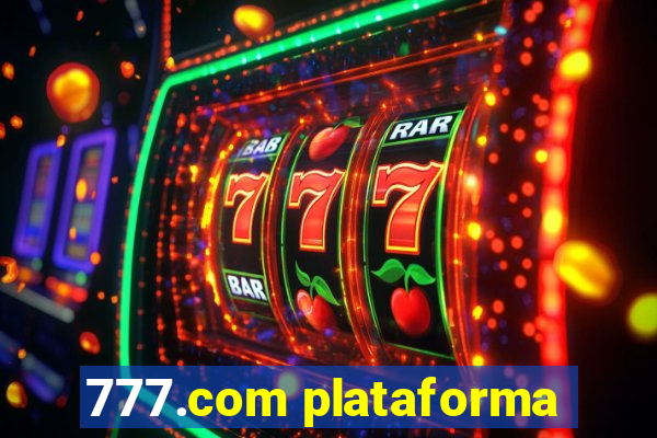 777.com plataforma